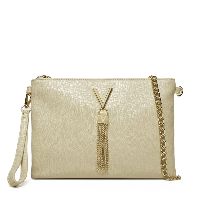 Дамска чанта Valentino Divina VBS1R419G Бежов цвят на ниска цена