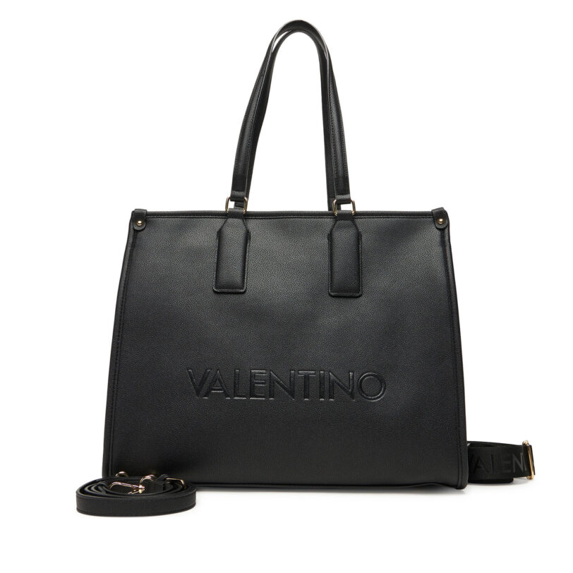 Дамска чанта Valentino Foxy Re VBS9EO51 Черен цвят на ниска цена