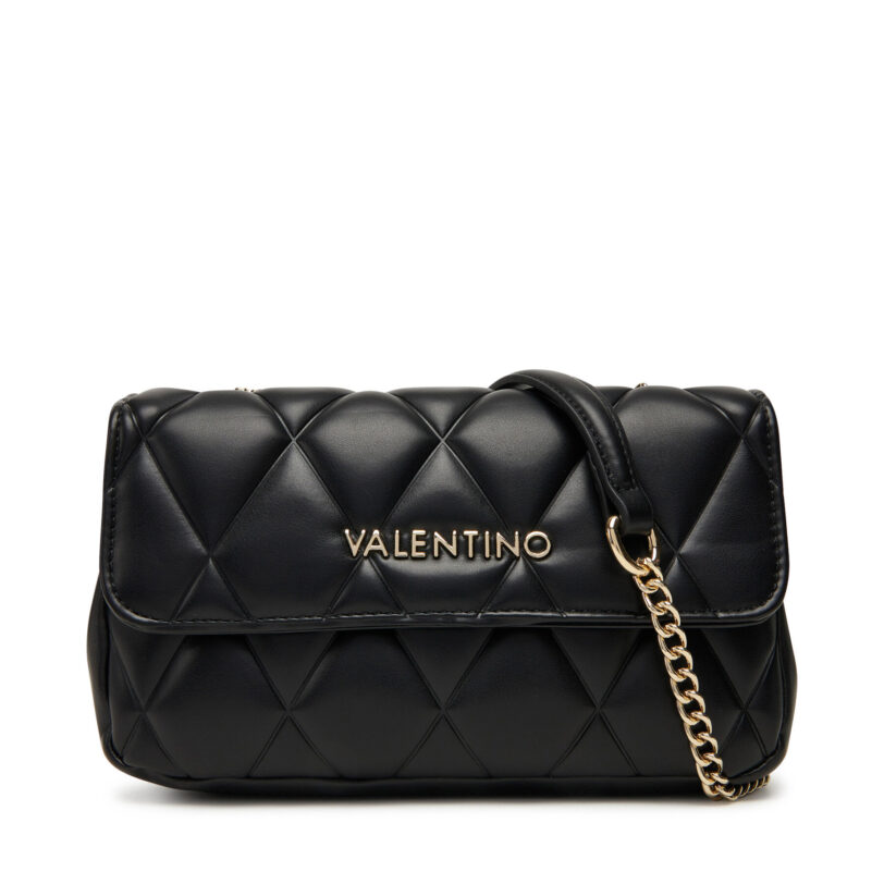 Дамска чанта Valentino Frisia VBS9BA10 Черен цвят на ниска цена