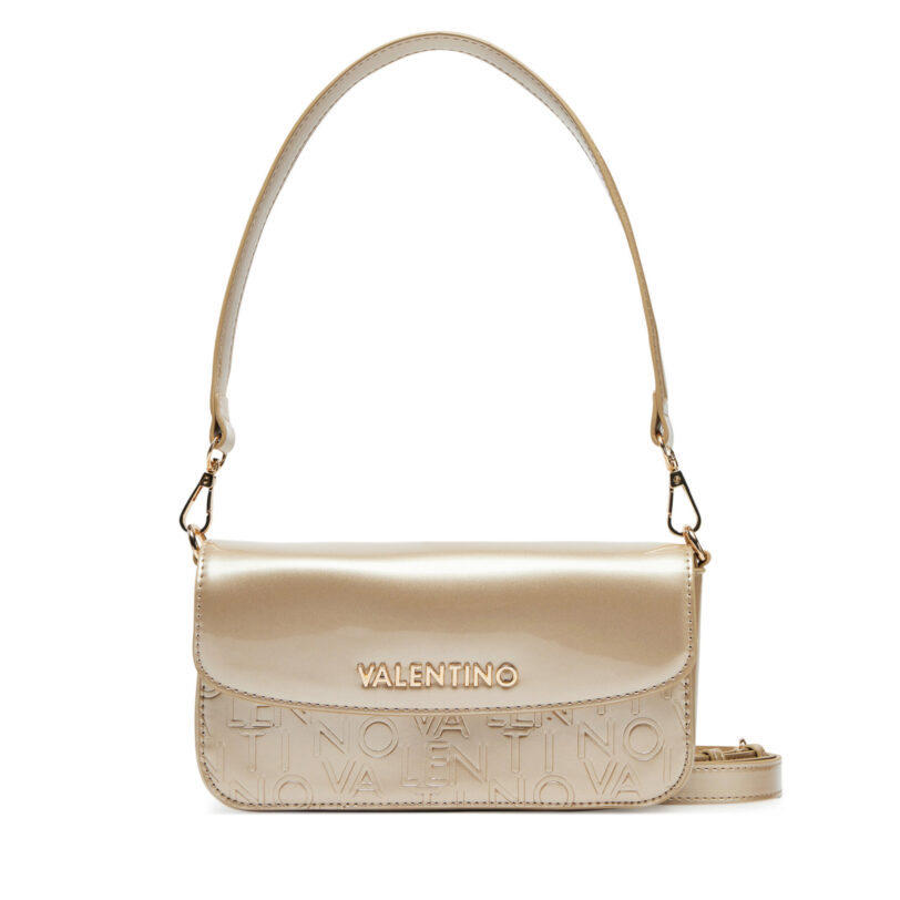 Дамска чанта Valentino Geranium VBS8P809 Златист цвят на ниска цена