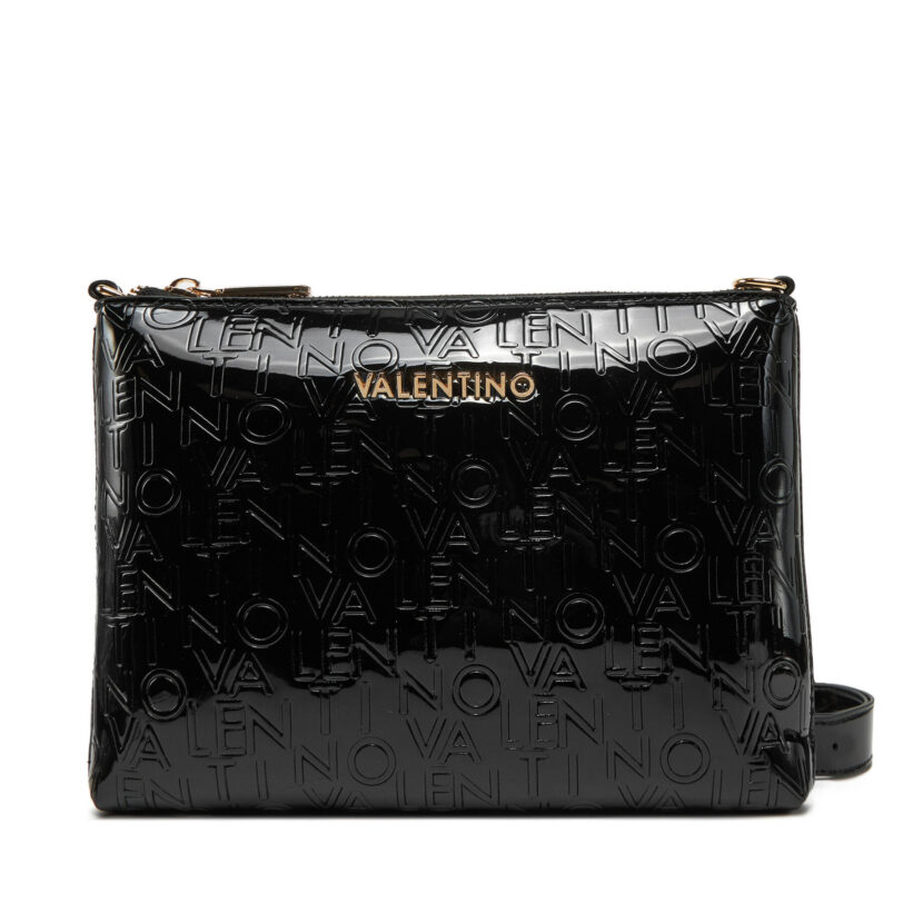 Дамска чанта Valentino Geranium VBS8P817 Черен цвят на ниска цена