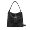 Дамска чанта Valentino Label VBS8GW34 Черен цвят на ниска цена