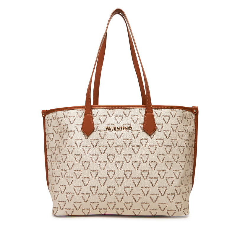 Дамска чанта Valentino Lady Re VBS8GT02 Бял цвят на ниска цена