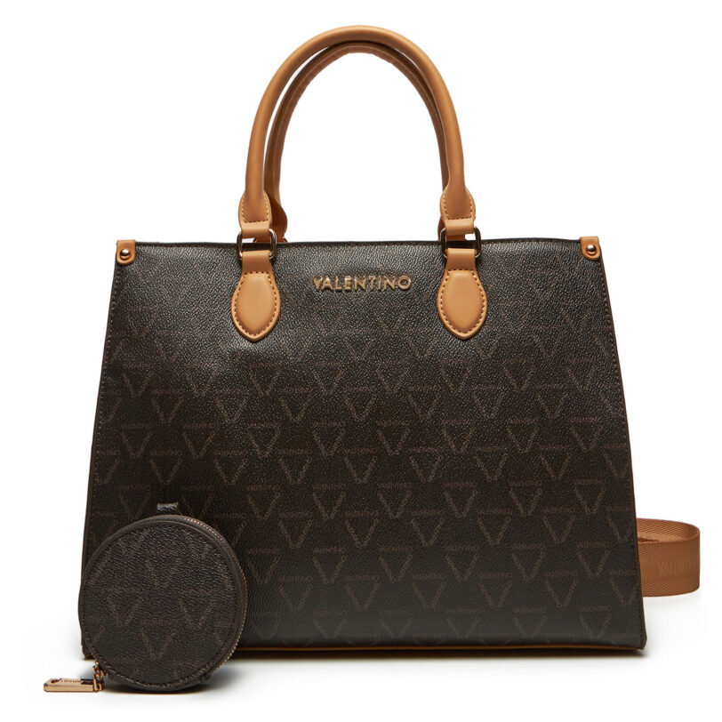 Дамска чанта Valentino Lady Re VBS8GT04 Кафяв цвят на ниска цена