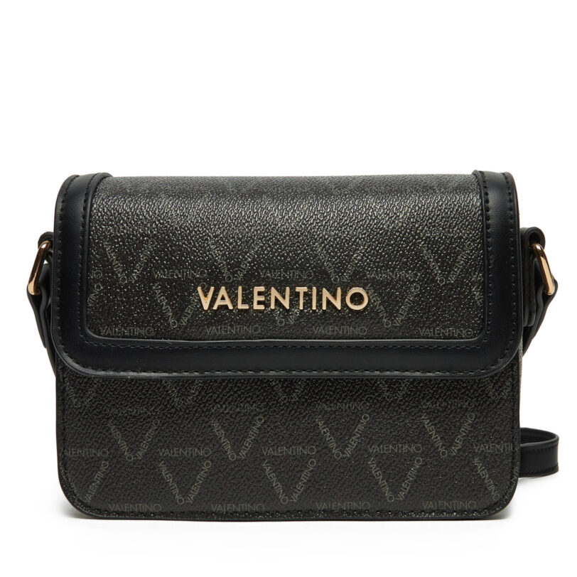 Дамска чанта Valentino Lady Re VBS8GT09 Черен цвят на ниска цена