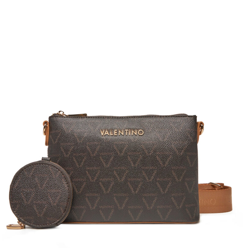 Дамска чанта Valentino Lady Re VBS8GT17 Кафяв цвят на ниска цена