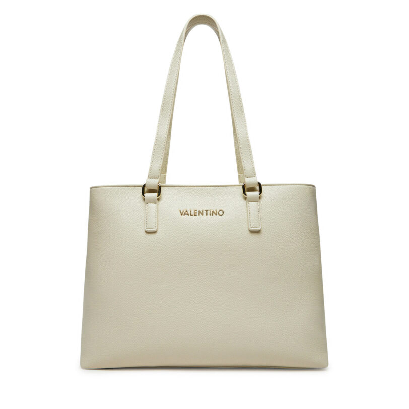 Дамска чанта Valentino Never VBS8GL01 Екрю цвят на ниска цена