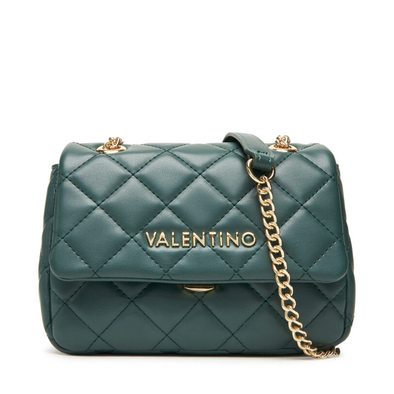 Дамска чанта Valentino Ocarina VBS3KK05R Зелен цвят на ниска цена