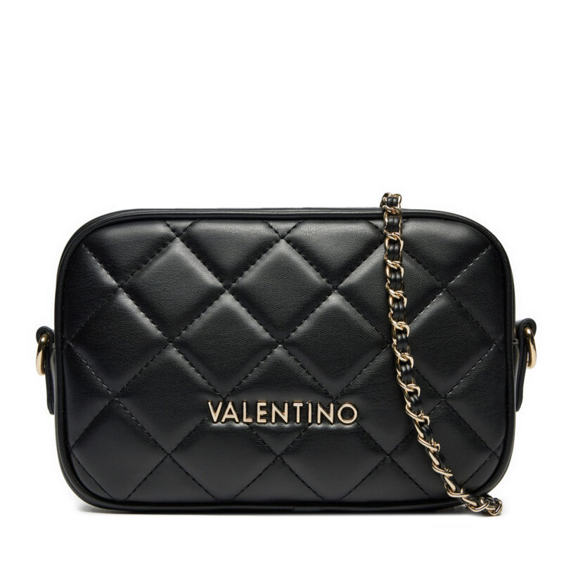 Дамска чанта Valentino Ocarina VBS3KK51R Черен цвят на ниска цена