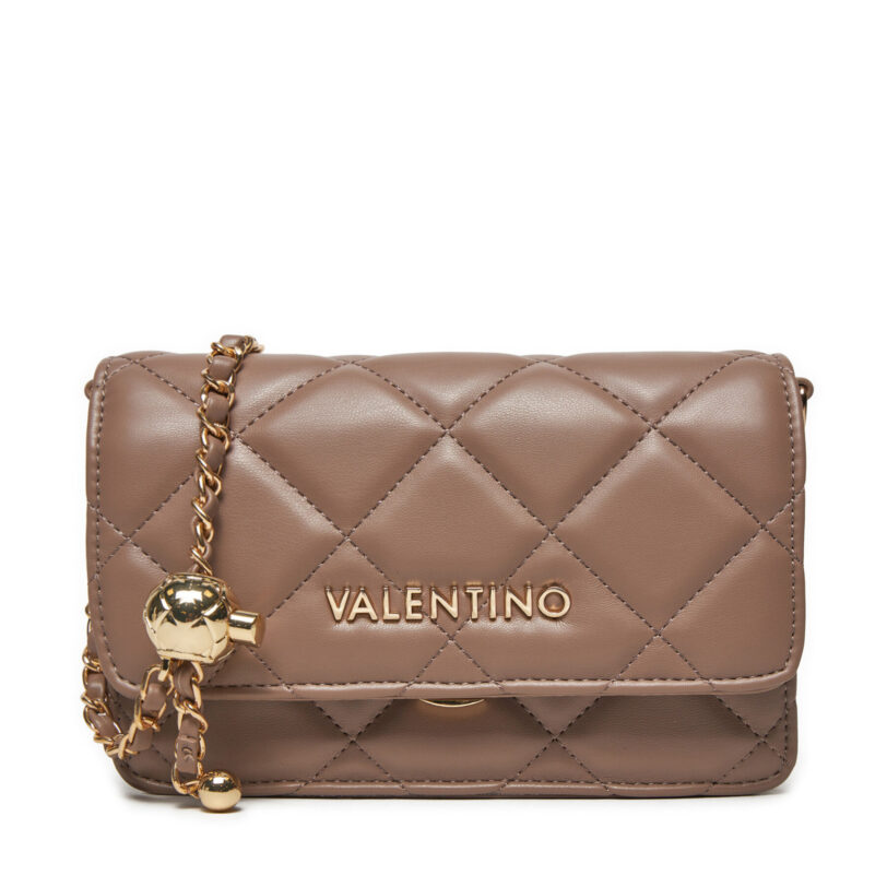Дамска чанта Valentino Ocarina VBS3KK52R Кафяв цвят на ниска цена