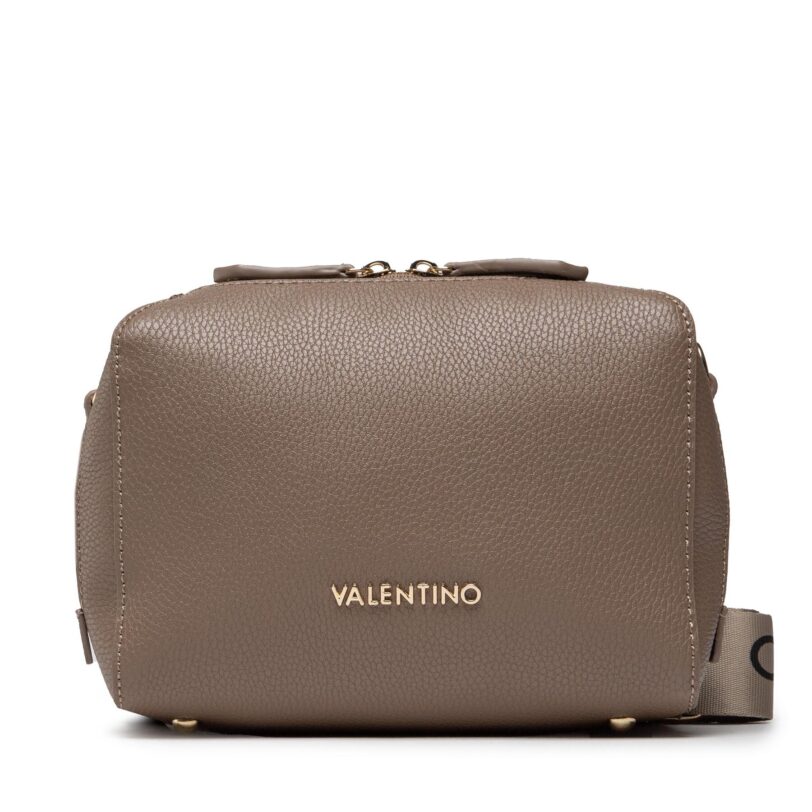 Дамска чанта Valentino Pattie VBS52901G Кафяв цвят на ниска цена