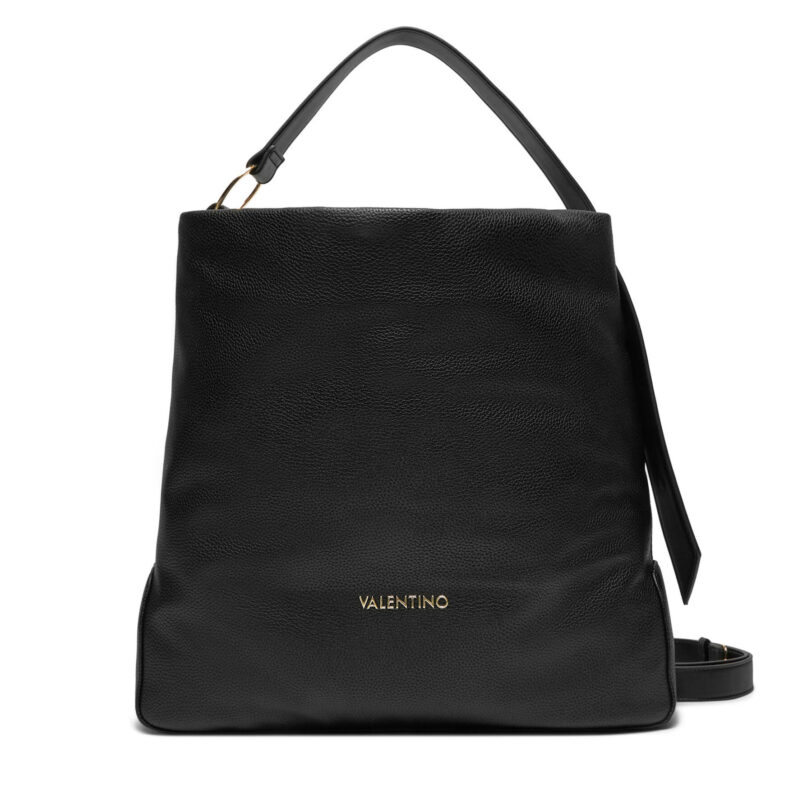 Дамска чанта Valentino Peonies Re VBS8NH07 Черен цвят на ниска цена