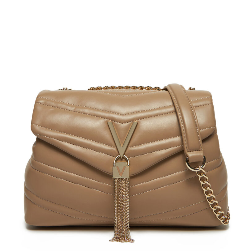 Дамска чанта Valentino Privilege  VBS8DN10 Бежов цвят на ниска цена