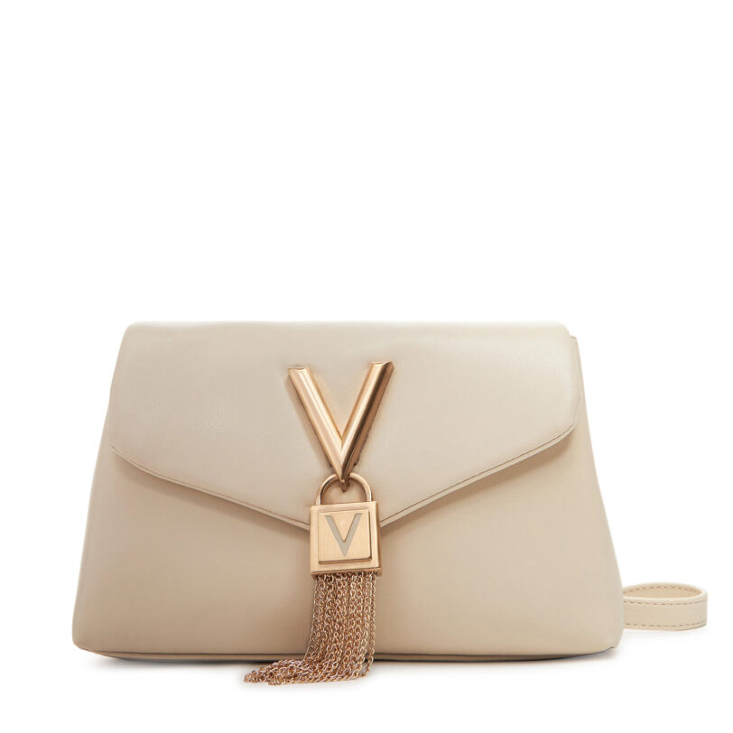 Дамска чанта Valentino Stella VBS9AK09 Екрю цвят на ниска цена