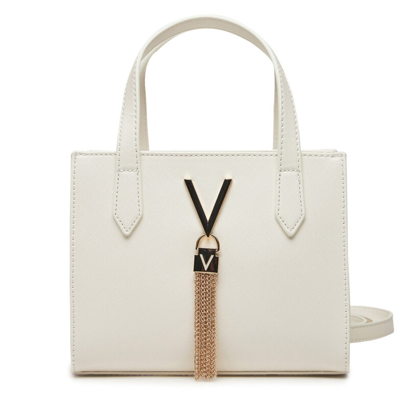 Дамска чанта Valentino VBS1IJ15 Бял цвят на ниска цена