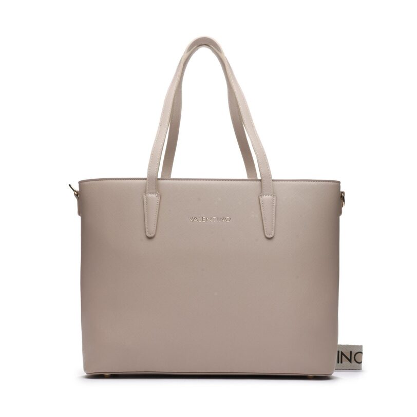 Дамска чанта Valentino Zero VBS7B301 Бежов цвят на ниска цена