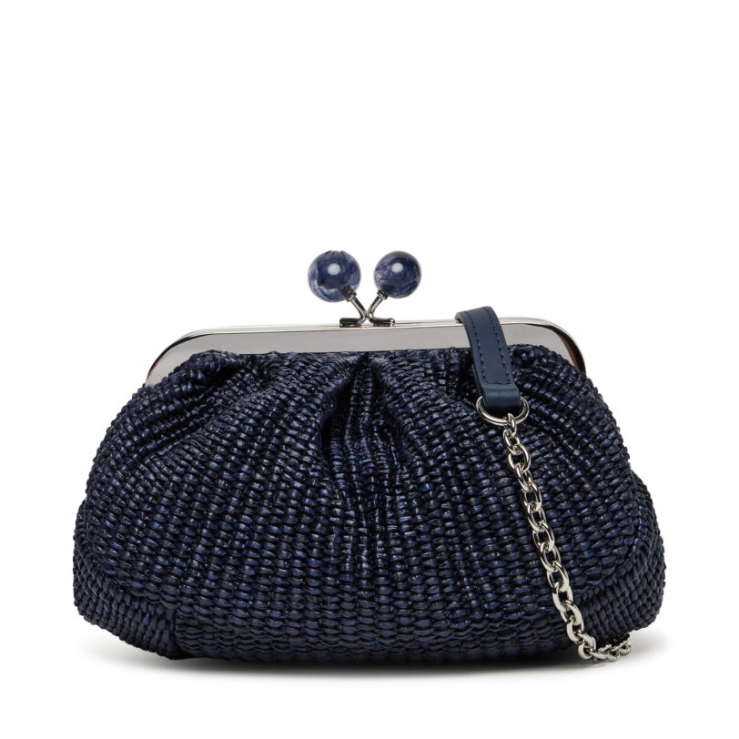 Дамска чанта Weekend Max Mara 2515511095650 Тъмносин цвят на ниска цена