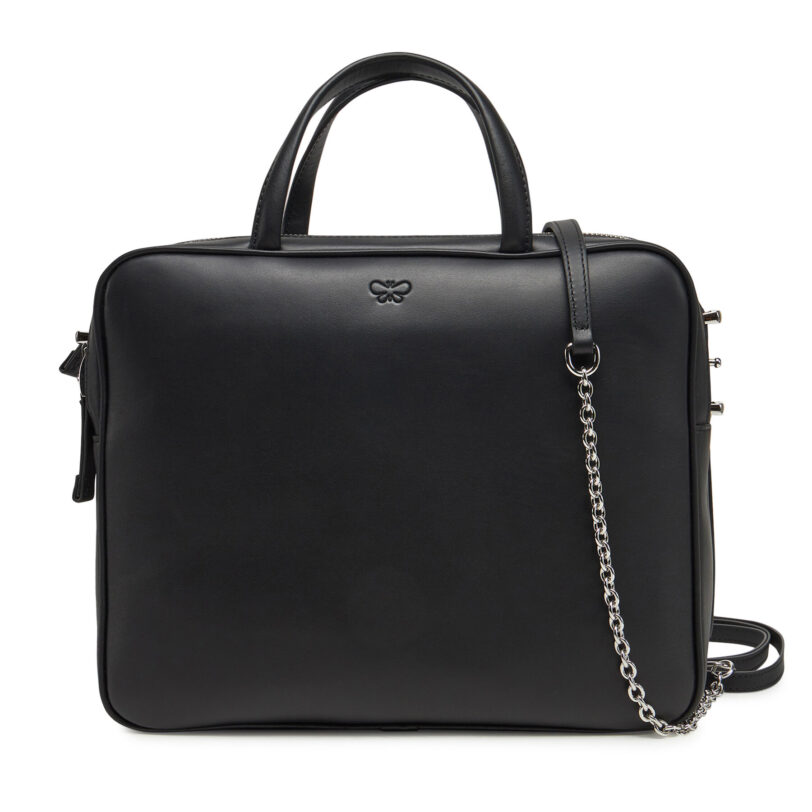Дамска чанта Weekend Max Mara 2515511174650 Черен цвят на ниска цена