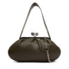 Дамска чанта Weekend Max Mara Cubico 2525516194600 Каки цвят на ниска цена