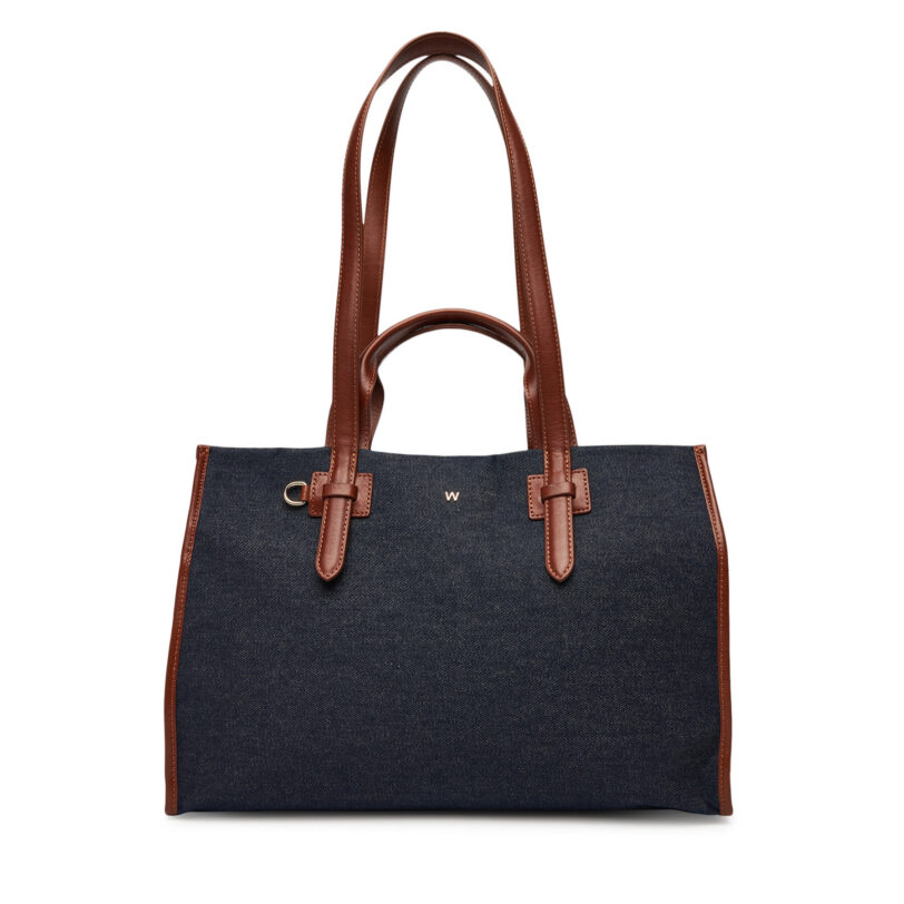 Дамска чанта Weekend Max Mara Giannadenim 2525516104650 Син цвят на ниска цена