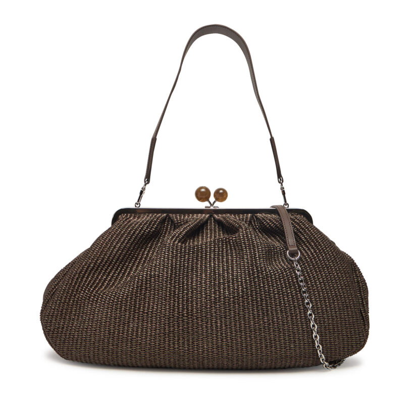 Дамска чанта Weekend Max Mara Nabarro 2515511075650 Кафяв цвят на ниска цена