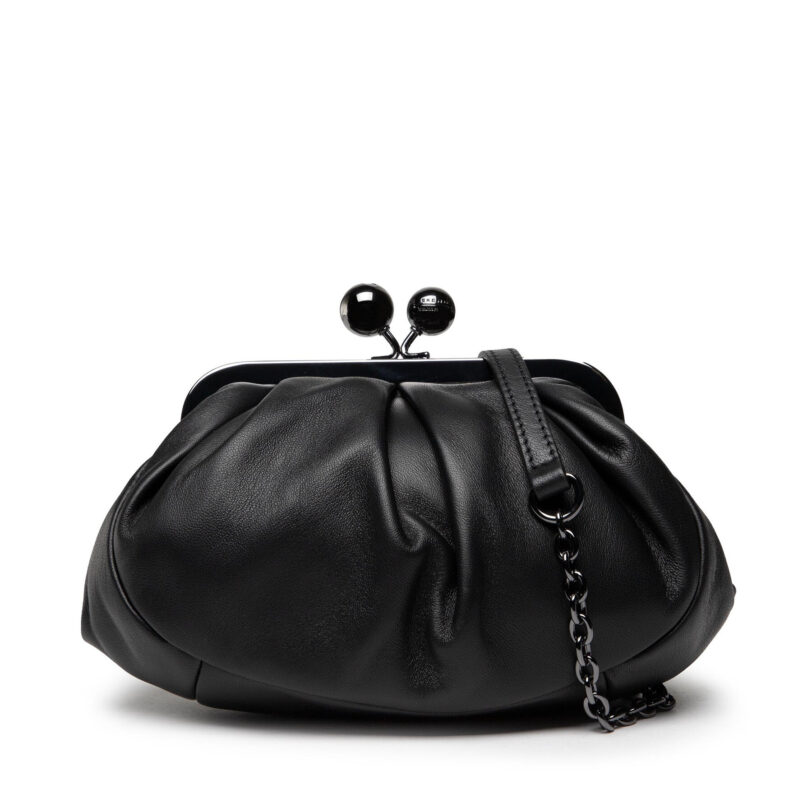 Дамска чанта Weekend Max Mara Prati 55160122600 Черен цвят на ниска цена