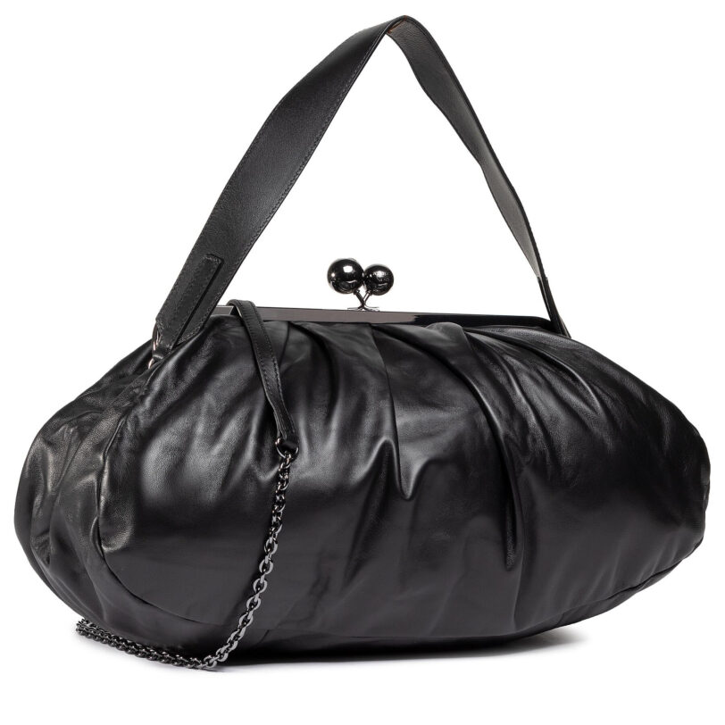 Дамска чанта Weekend Max Mara Provino 55161002600 Черен цвят на ниска цена