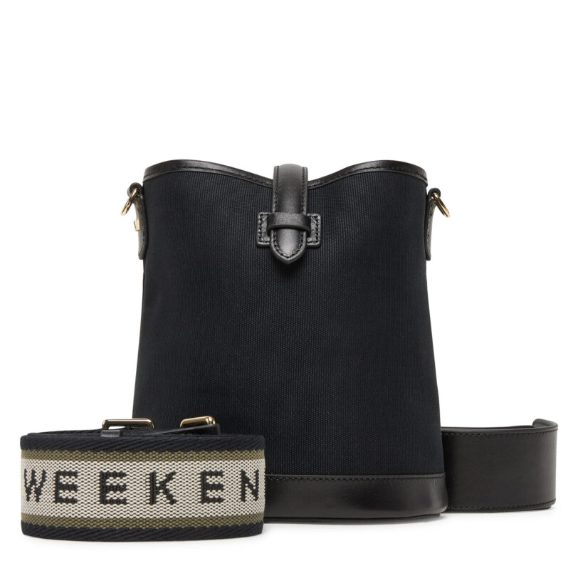 Дамска чанта Weekend Max Mara Vasaio 2515511045650 Черен цвят на ниска цена