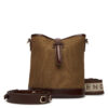 Дамска чанта Weekend Max Mara Vasaio 2525516024650 Кафяв цвят на ниска цена