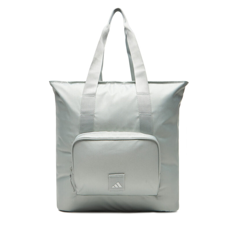 Дамска чанта adidas adidas Prime Tote JD2262 Сив цвят на ниска цена