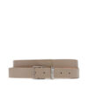 Дамски колан Calvin Klein Branded Loop Square Belt 2.5 K60K612866 Бежов цвят на ниска цена