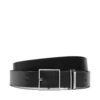 Дамски колан Calvin Klein Branded Loop Square Belt 2.5 K60K612866 Черен цвят на ниска цена