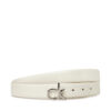 Дамски колан Calvin Klein Ck Buckle Belt 3.0_Smooth K60K613156 Бял цвят на ниска цена