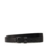 Дамски колан Calvin Klein Ck Metal Loop Round Buckle 2.5 K60K613147 Черен цвят на ниска цена