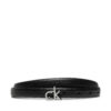 Дамски колан Calvin Klein Ck Thin Belt 1.5cm Pebble K60K612858 Черен цвят на ниска цена