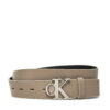 Дамски колан Calvin Klein K60K612289 Бежов цвят на ниска цена