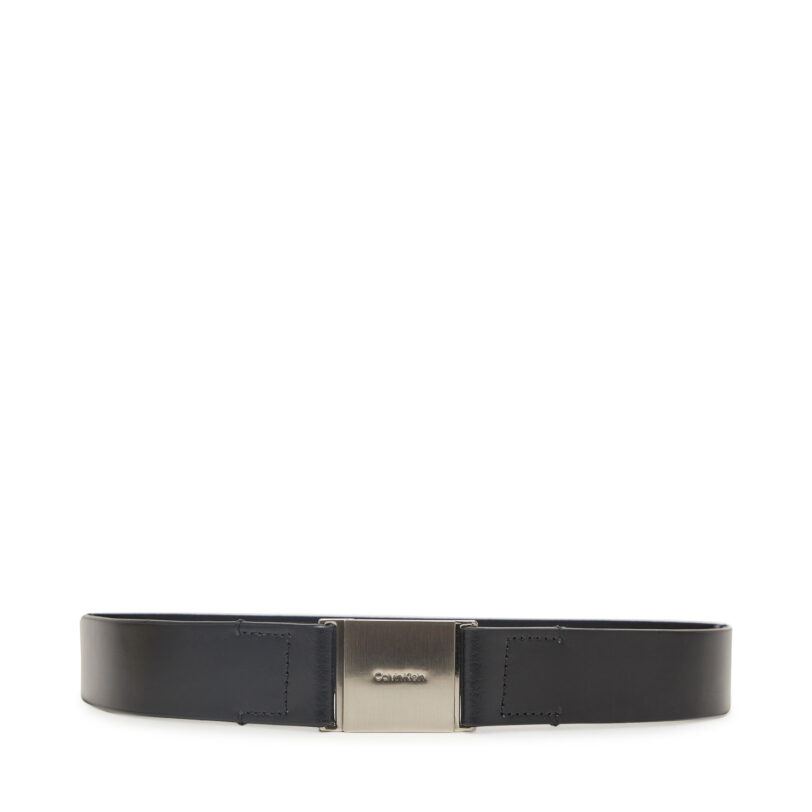 Дамски колан Calvin Klein Logo Plaque Elasticated Belt 3.0 K60K612931 Черен цвят на ниска цена
