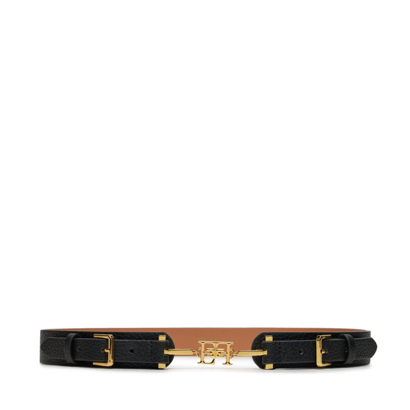 Дамски колан Elisabetta Franchi CT-10S-42E2-V180 Черен цвят на ниска цена
