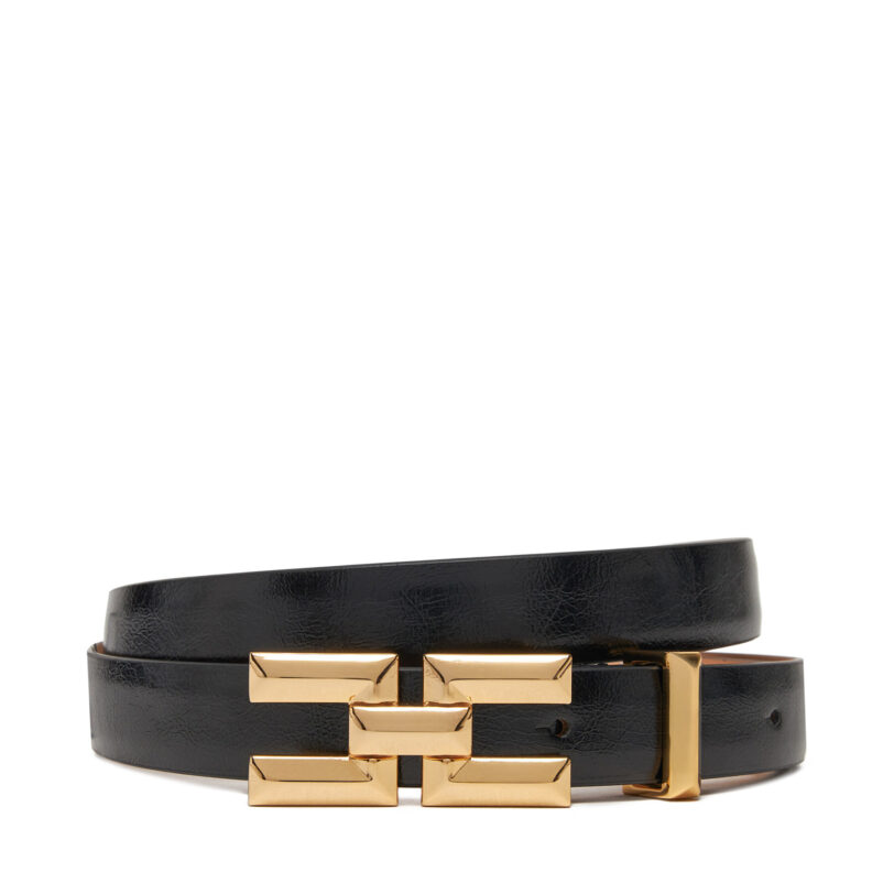 Дамски колан Elisabetta Franchi CT-35S-52E2 Черен цвят на ниска цена