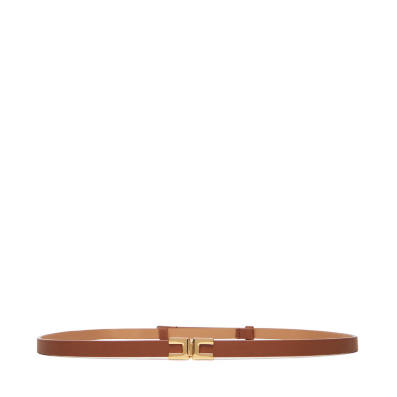 Дамски колан Elisabetta Franchi CT-73S-56E2-V140 Кафяв цвят на ниска цена