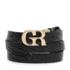 Дамски колан Gino Rossi BLYL23007 Черен цвят на ниска цена