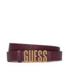 Дамски колан Guess BW7848 P3425 Бордо цвят на ниска цена