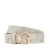 Дамски колан Guess BW7862 P3430 Екрю цвят на ниска цена