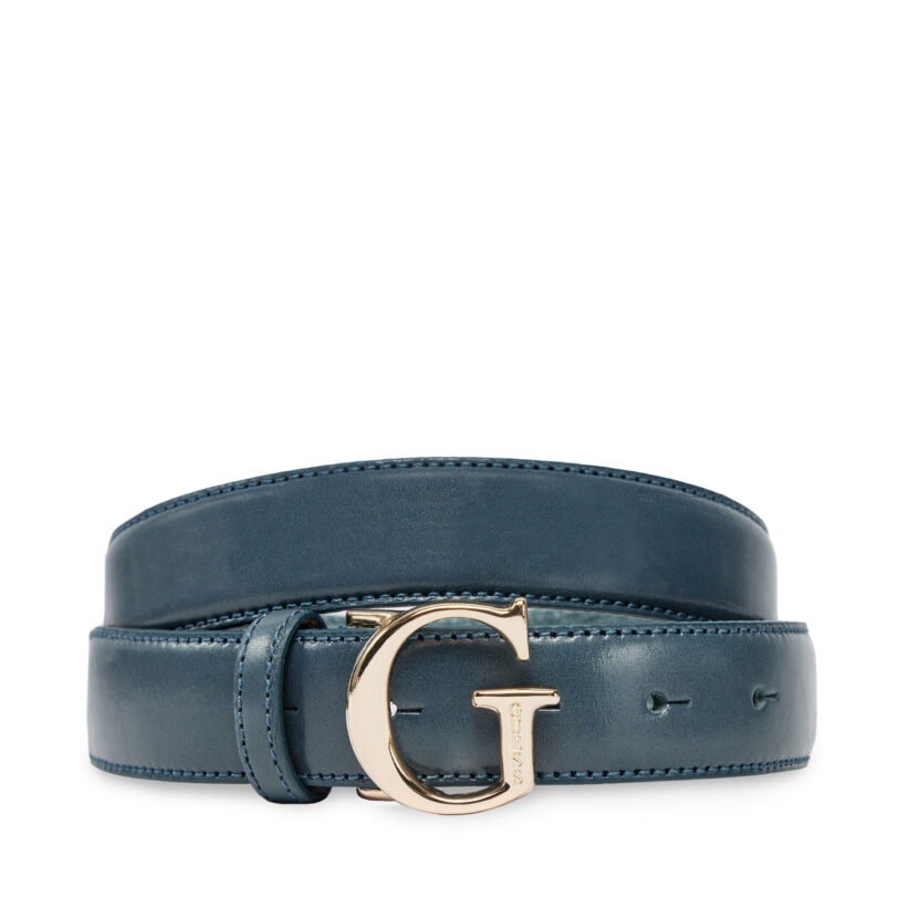 Дамски колан Guess BW9118 P4230 Син цвят на ниска цена
