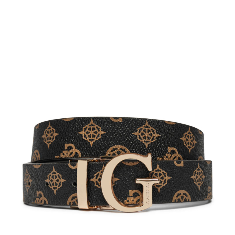 Дамски колан Guess BW9171 P4430 Кафяв цвят на ниска цена