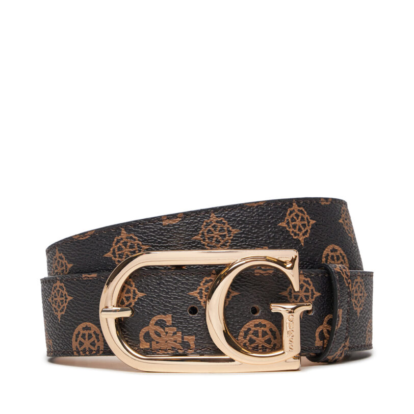 Дамски колан Guess BW9201 P5135 Кафяв цвят на ниска цена