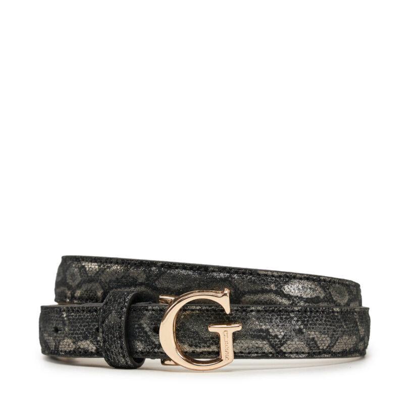 Дамски колан Guess BW9222 P5220 Черен цвят на ниска цена