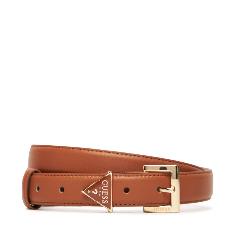 Дамски колан Guess BW9240 P5325 Кафяв цвят на ниска цена