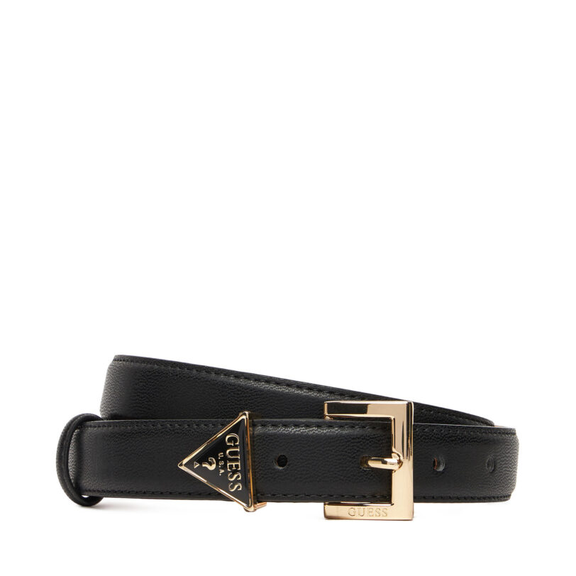 Дамски колан Guess BW9240 P5325 Черен цвят на ниска цена