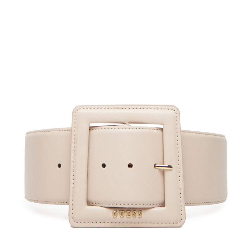 Дамски колан Guess BW9245 P5370 Бежов цвят на ниска цена